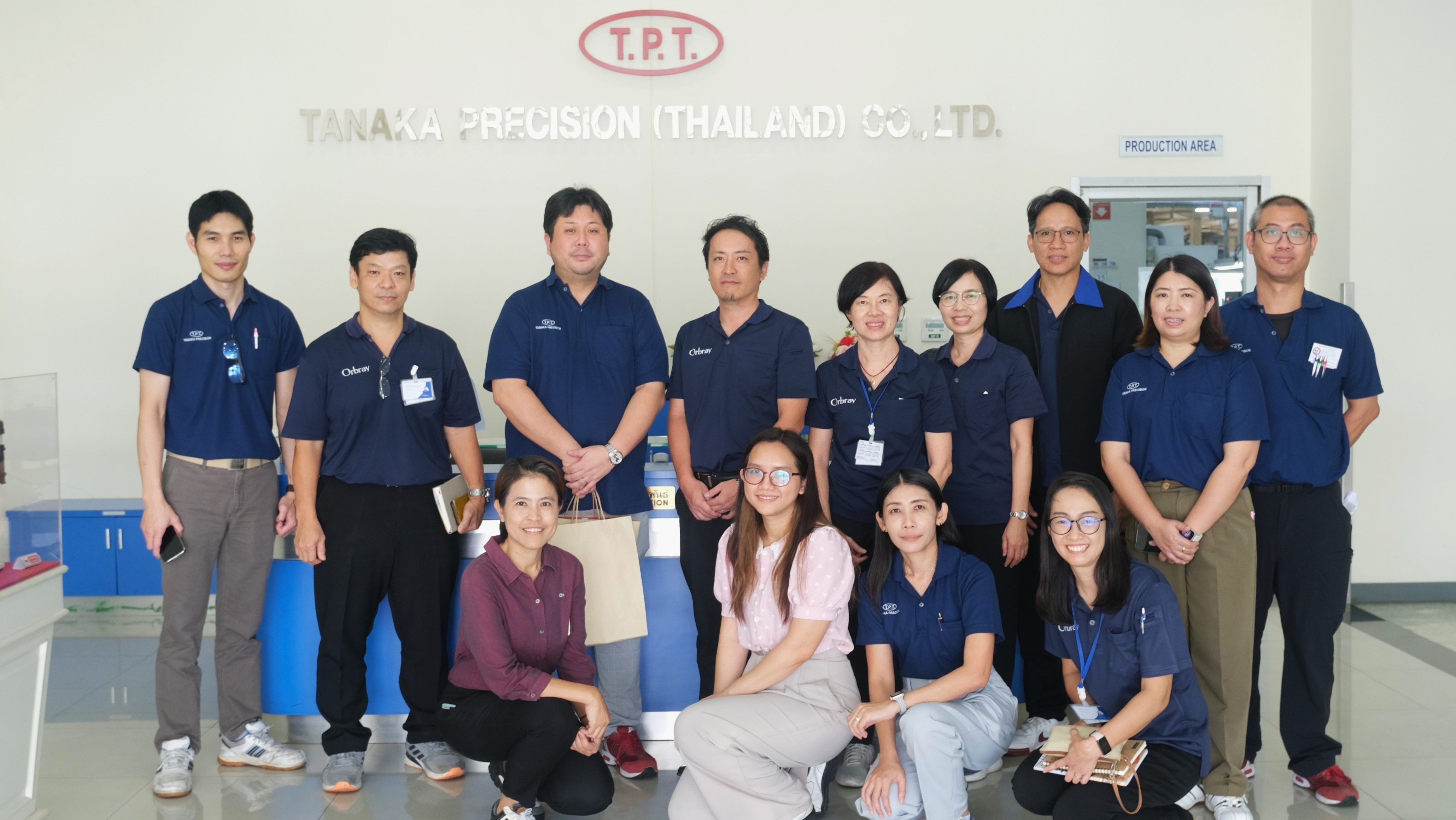 Orbray (Thailand) Co., Ltd. visits TPT